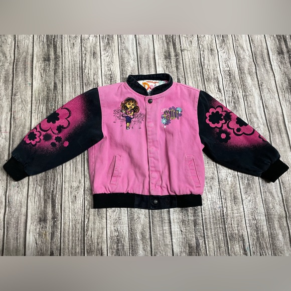 Nickelodeon | Jackets & Coats | Girls Size 6 Dora Friends Pink Black ...